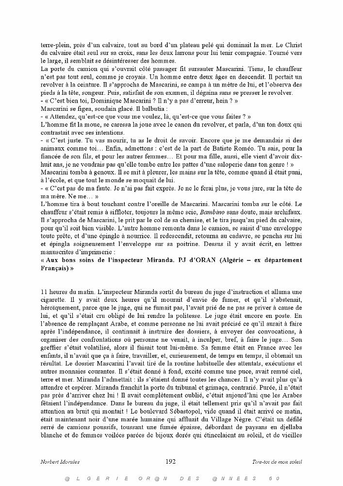 TIRE TOI DE MON SOLEIL DE NORBERT MORALES 020192.jpg